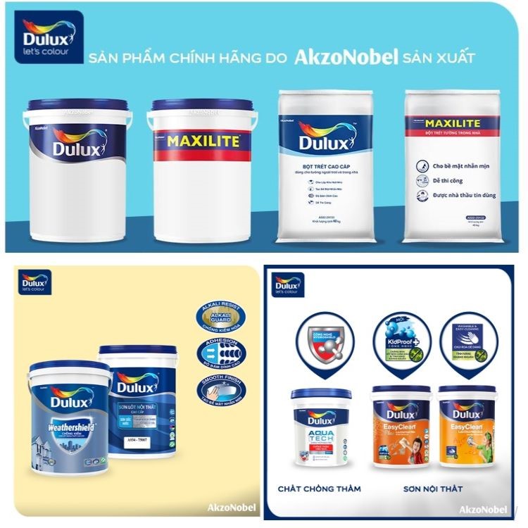 Sơn Dulux chính hãng